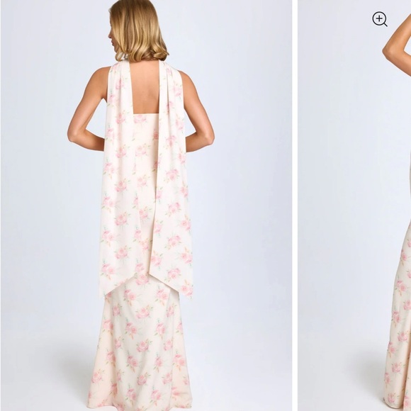 Oh Polly Cream Strapless Bodycon Dress - Picture 2 of 14